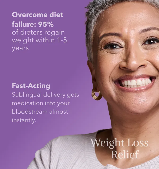 Overcome diet failure: 95% of dieters regain weight within 1-5 years
